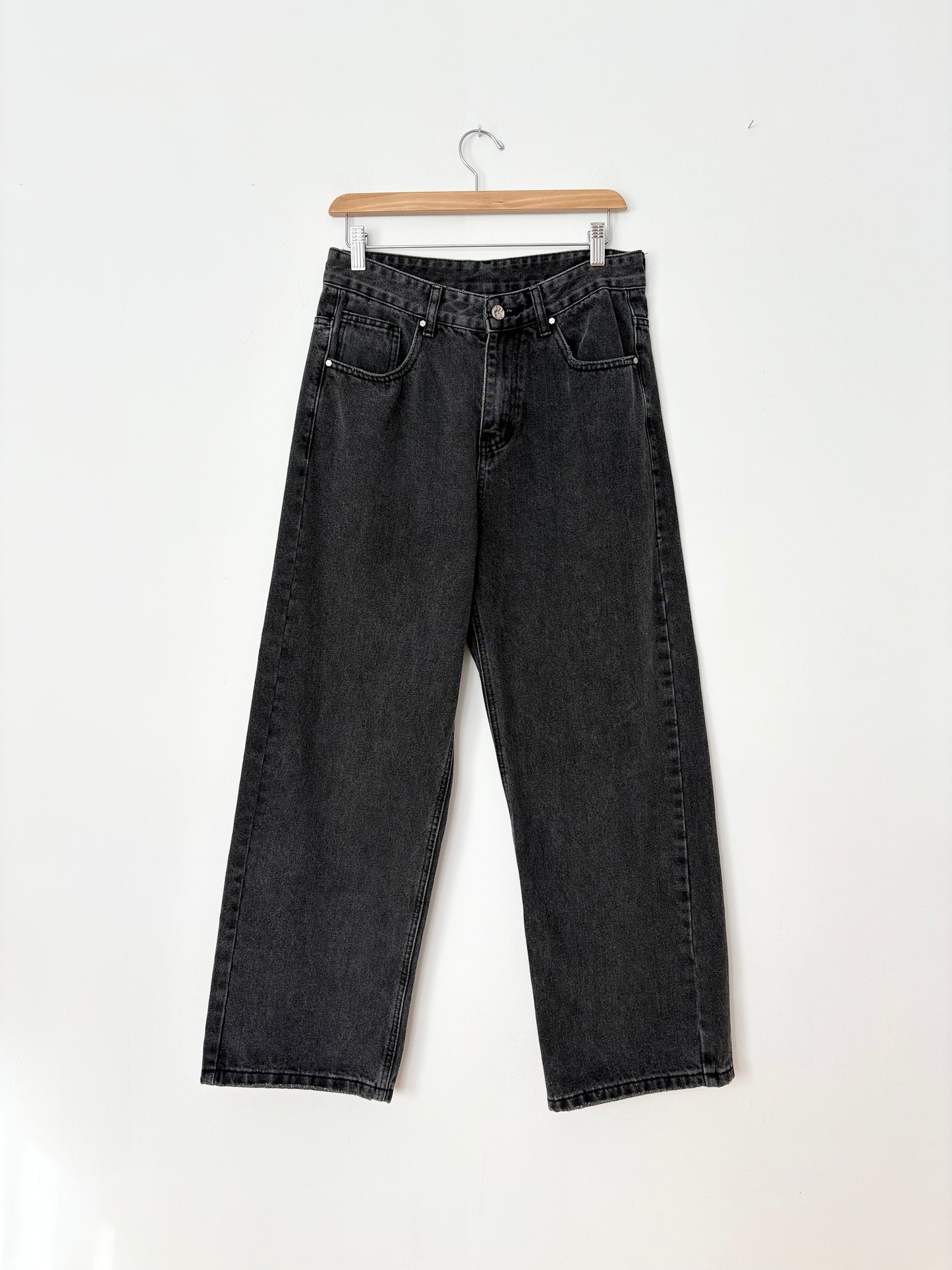 Inflation streetwear wide leg jeans W28