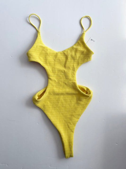 Mello The label X Free People cut out swimsuit Medium