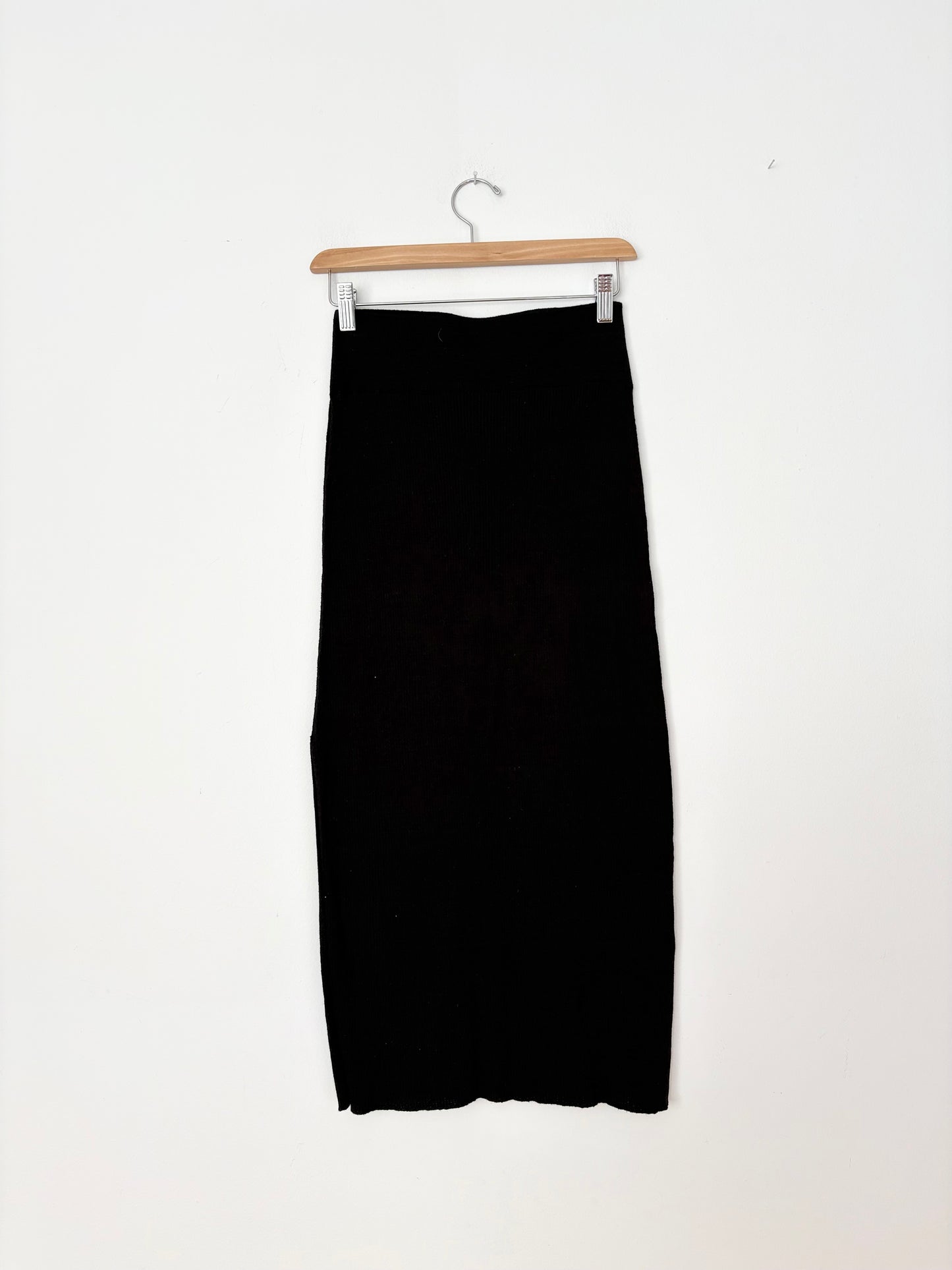 Free people skyline ribbed midi skirt Medium